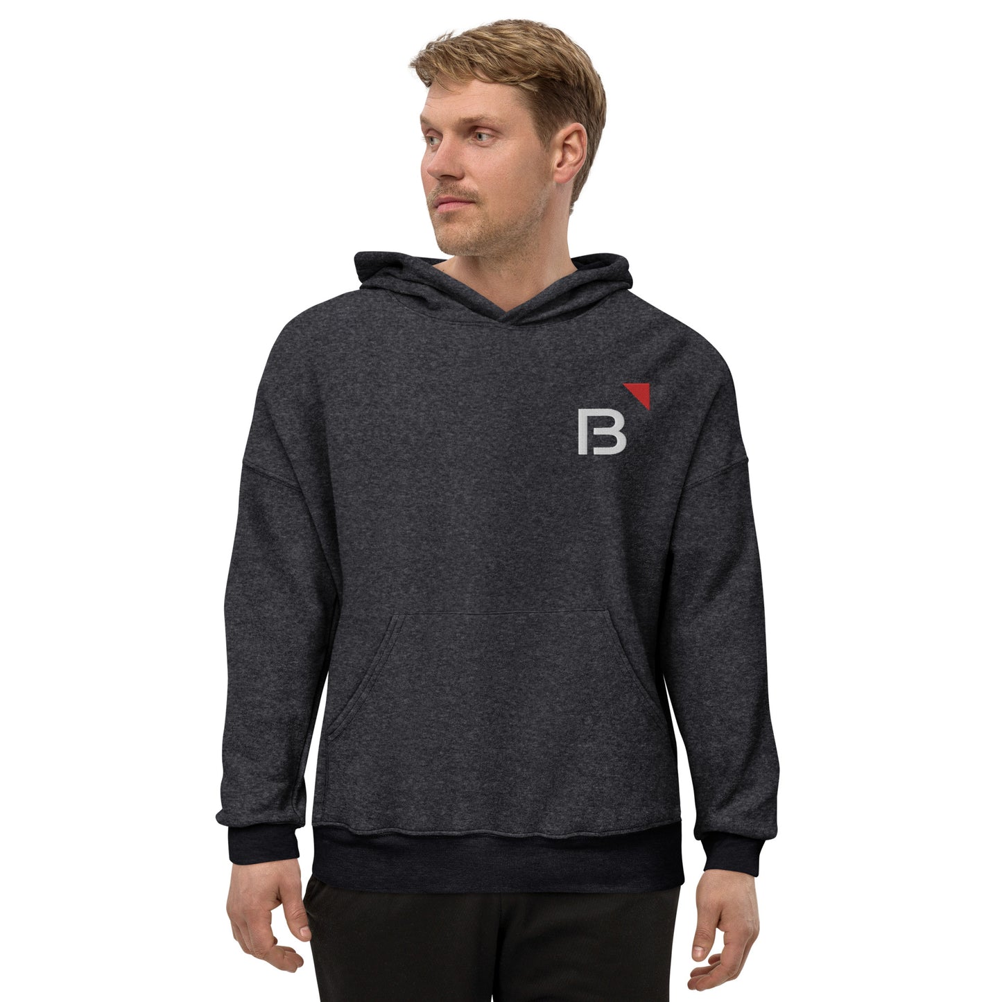 Embroidered Unisex Fleece Hoodie