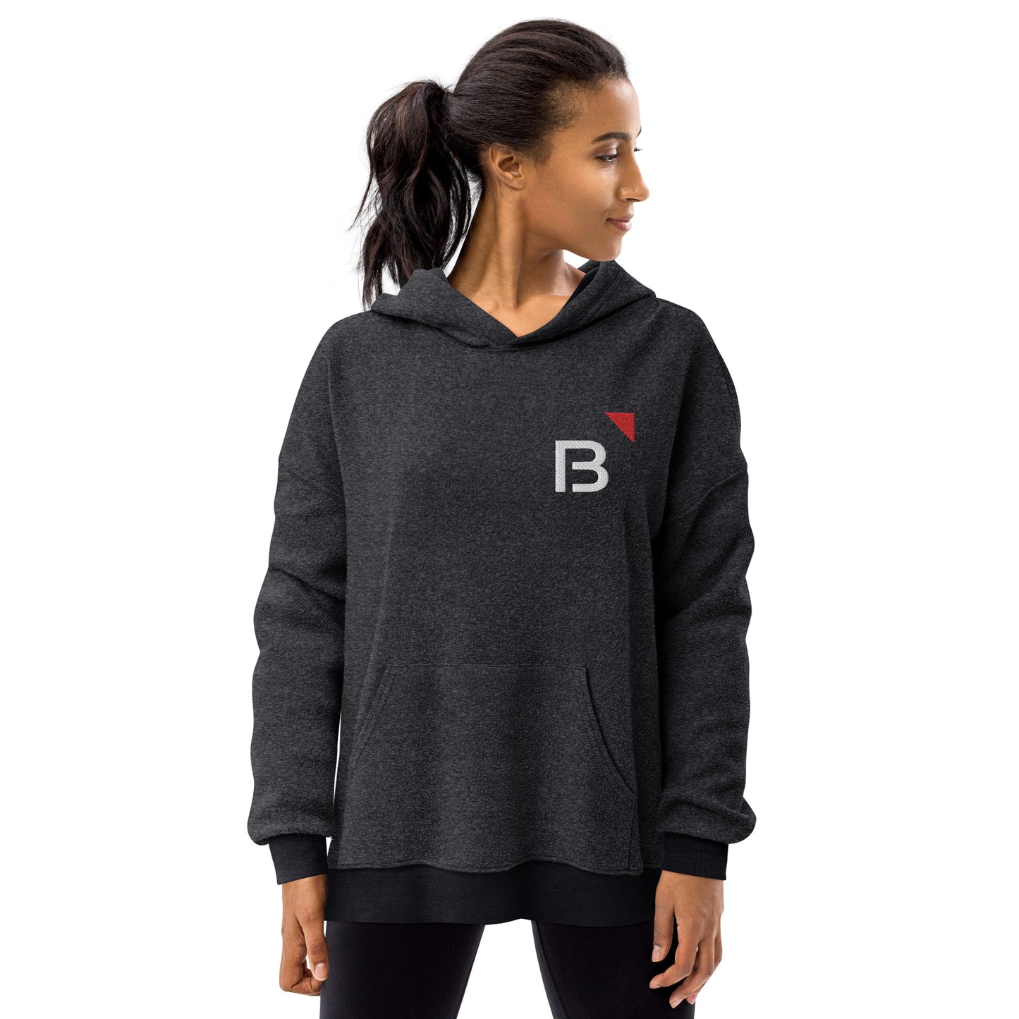 Embroidered Unisex Fleece Hoodie