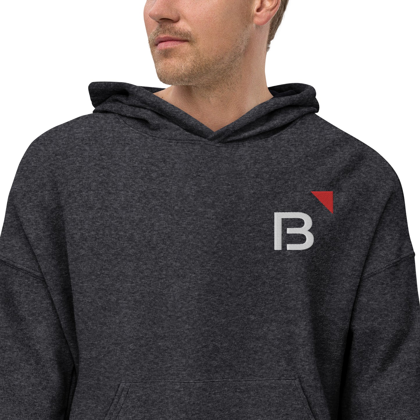 Embroidered Unisex Fleece Hoodie